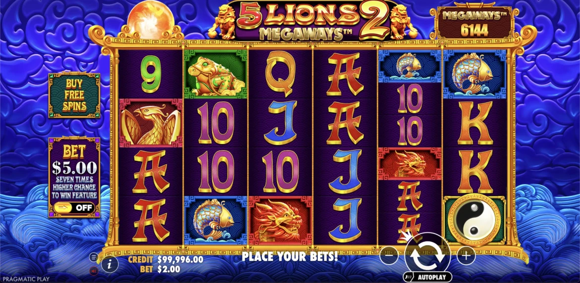 5 Lions Megaways 2