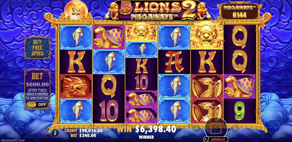 5 Lions Megaways 2